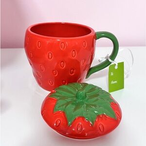 Cute Strawberry Mug 🍓